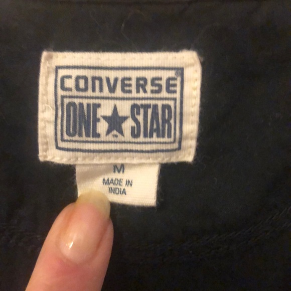 Converse casual V-Neck black dress NWOT (M) - Picture 2 of 5